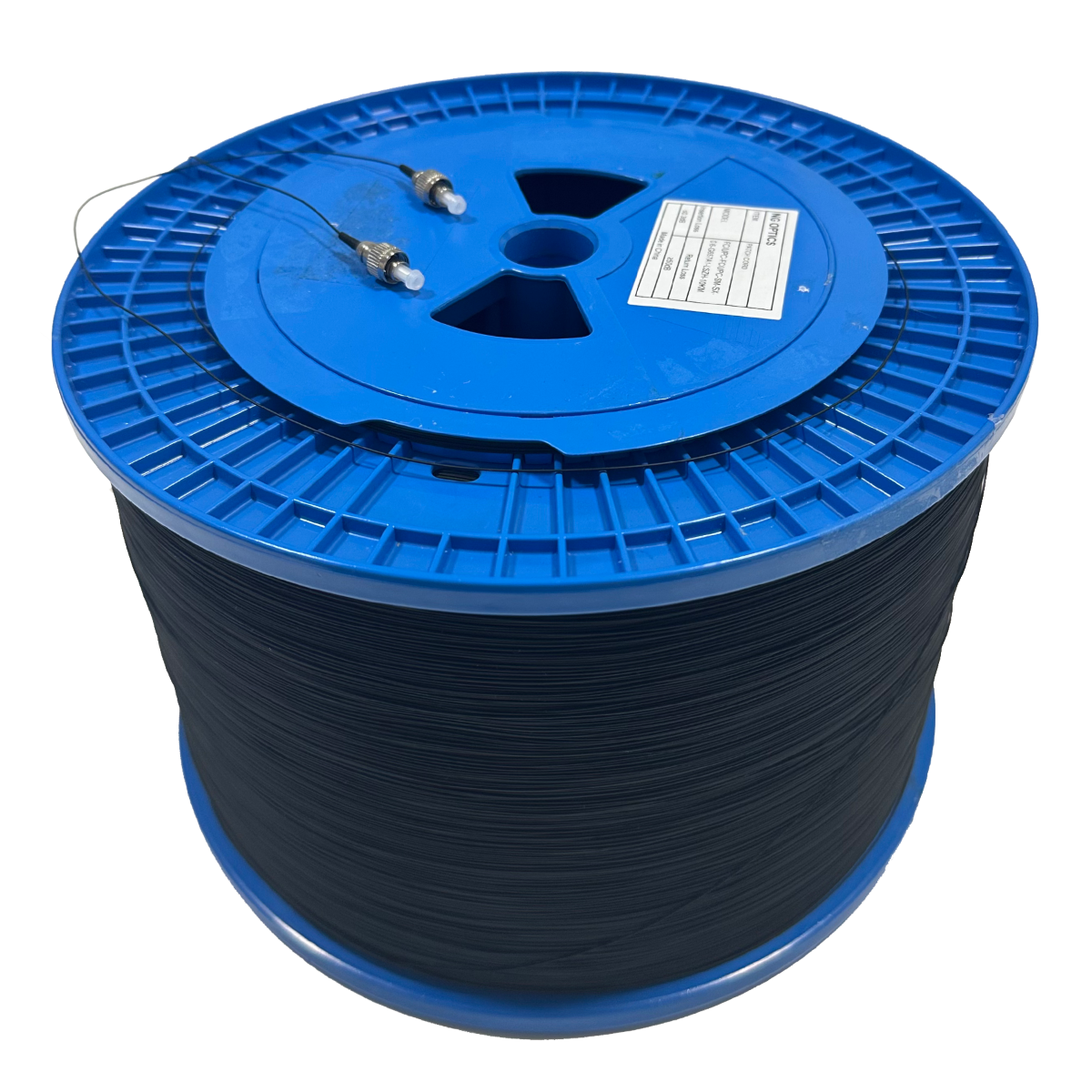 Оптичний патчкорд NG OPTICS FC/UPC-FC/UPC- 10km, SM, 0.6mm, G657A1, LSZH, simplex, BLACK JACKET