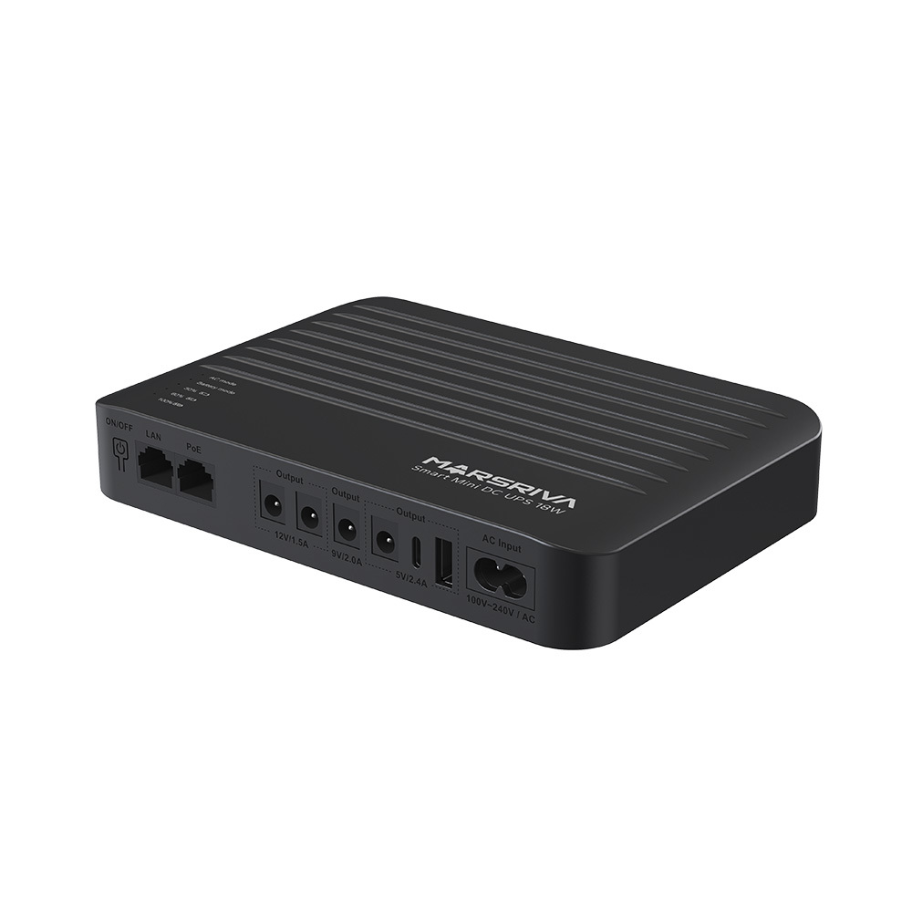 Джерело безперебійного живлення MARSRIVA Mini DC UPS KP5 Max 20000 mAh