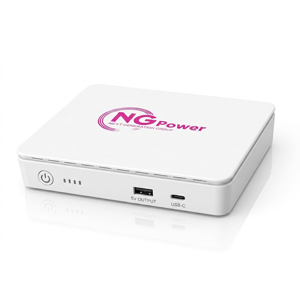 Джерело безперебійного живлення Mini UPS NG POWER M1550-C, 35W, 15600 mAh